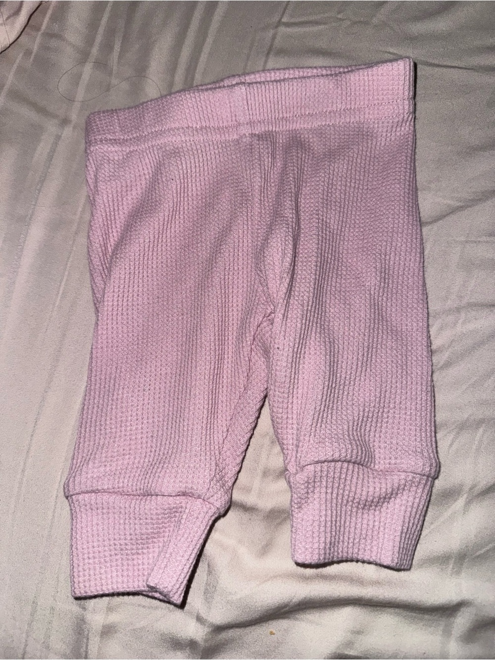 Carters 3m Baby Knit Thermal Pants - Pink